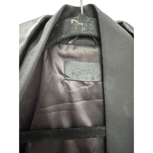 RTA Saige leather biker jacket - Size XS - NWT - Picture 8 of 8